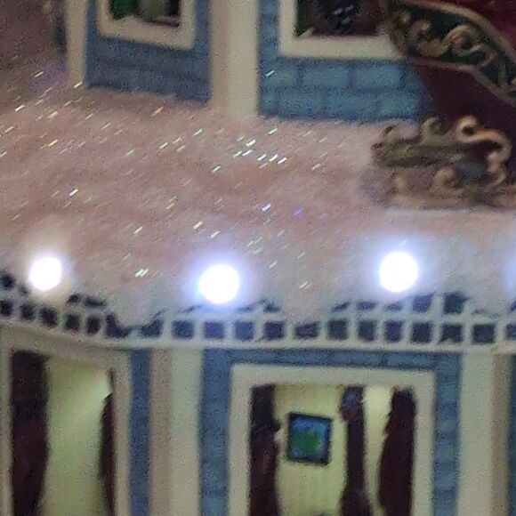 Thomas Kinkade Narrated Christmas House Twas The Night Before Christmas 79490 B - Picture 5 of 14